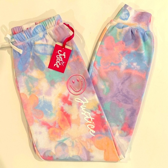 Justice Girls Everyday Fleece Jogger Sweatpants, - Picture 1 of 5